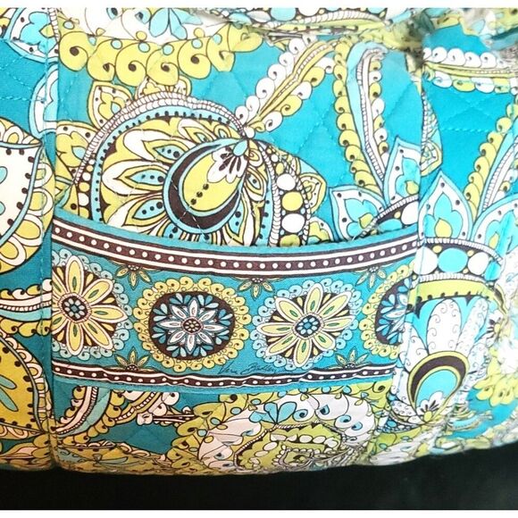 Vera Bradley Medium Active Duffel Bag - Peacock Pattern - Picture 4 of 12